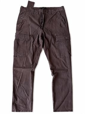 Banana Republic Tapered Fit Brown Cargo Pants Utility Pants 32x34